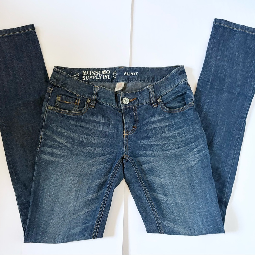 Mossimo Supply Co. Women's Denim Skinny Jeans - Size 3L Juniors